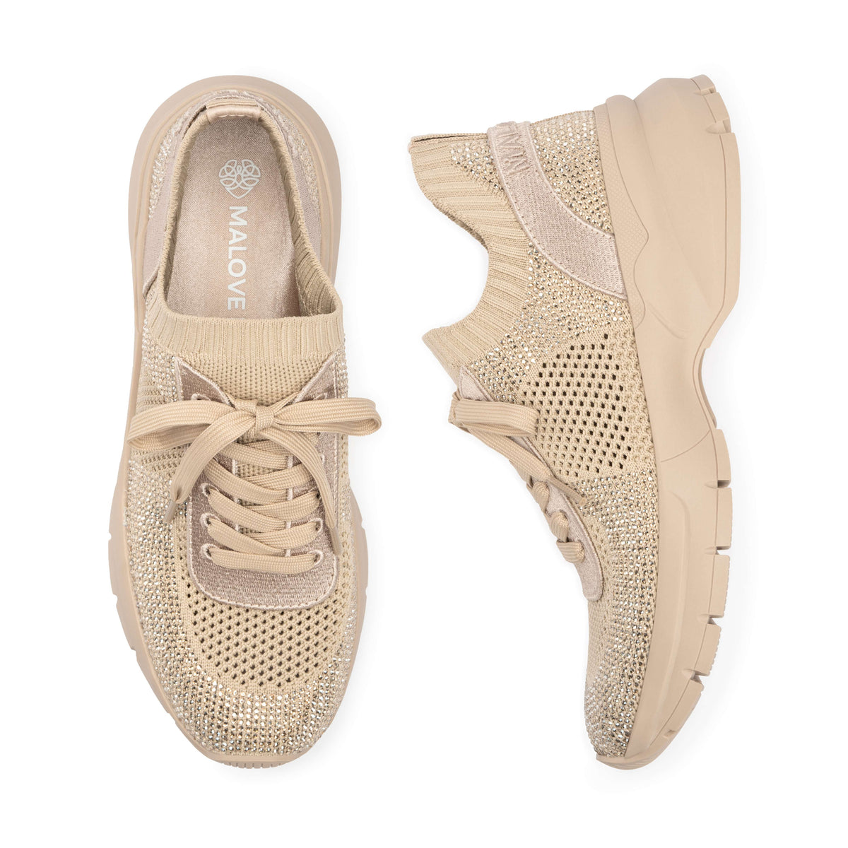 Rainbow Knit Women Sneaker